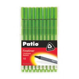 PATIO - Marker Patio TRIO 10db világos zöld