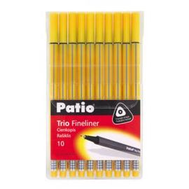 PATIO - Marker Patio TRIO 10db sárga