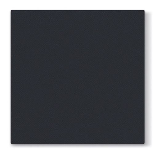 PAW - Törlőkendő AIRLAID L 40x40cm Unicolor Black