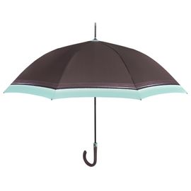 PERLETTI - Női automata esernyő COLOR BORDER / lila szegély, 21695