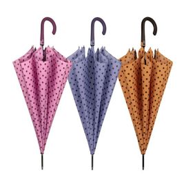 PERLETTI - Női automata esernyő DOTS / lila, 21690