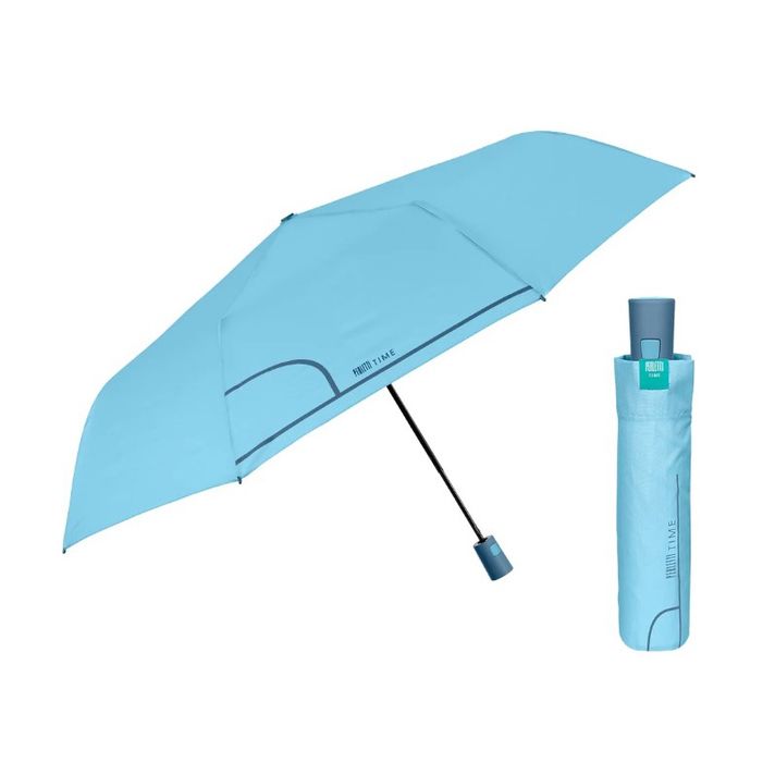 PERLETTI - Női összecsukható automata esernyő COLORINO / világoslila, 26293