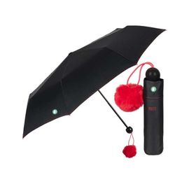 PERLETTI - Női összecsukható esernyő  POM-POM / kék, 26098