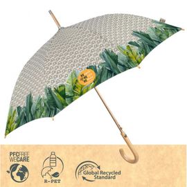 PERLETTI – GREEN Női automata esernyő BANANO, 19129