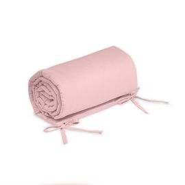 PETITE&MARS - Védő mantinel a kiságyhoz TILLY Dusty Pink 180 cm