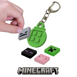 PIXIE CREW - klip gyűrű, Minecraft GREEN