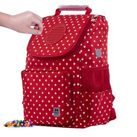 PIXIE CREW - Gyerek kis hátizsák, RED/RED