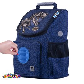 PIXIE CREW - Gyerek kis hátizsák, BLUE/BLUE