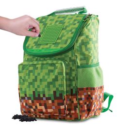 PIXIE CREW - Gyerek kis hátizsák, GREEN/GREEN