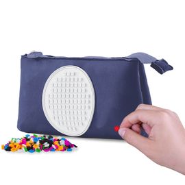 PIXIE CREW - Nagy táska 1 cipzárral, BLUE/GITDPATCH