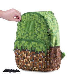 PIXIE CREW - Nappali csomag fekete, Minecraft GREEN/BROWN