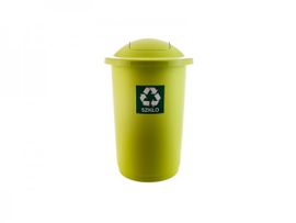 PLAFOR - Különálló hulladékgyűjtő 50L zöld, 651-02