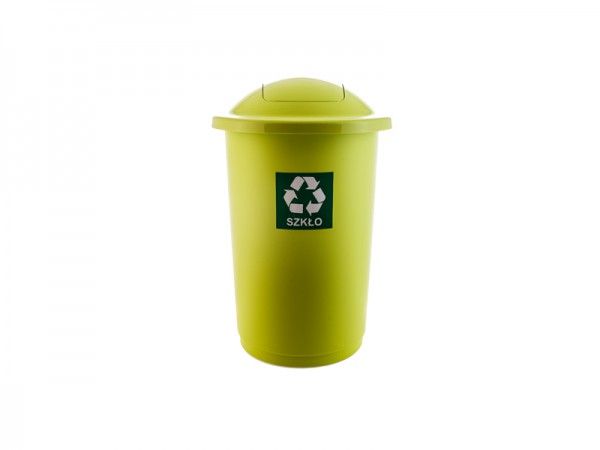 PLAFOR - Különálló hulladékgyűjtő 50L zöld, 651-02