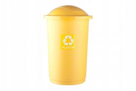 PLAFOR - Különálló hulladékgyűjtő 50l sárga, 651-01