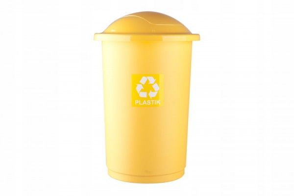 PLAFOR - Különálló hulladékgyűjtő 50l sárga, 651-01