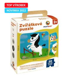 PROFIBABY -  Puzzle állatok 20db