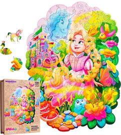 PUZZLER - Fából színes rejtvények- Amelia Princess of Magic