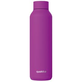 QUOKKA - Solid, rozsdamentes acél palack / termosz PURPLE, 850ml, 40214
