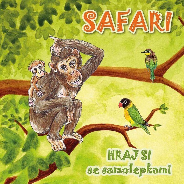 RAPPA - Szafari képalbum játék matricákkal