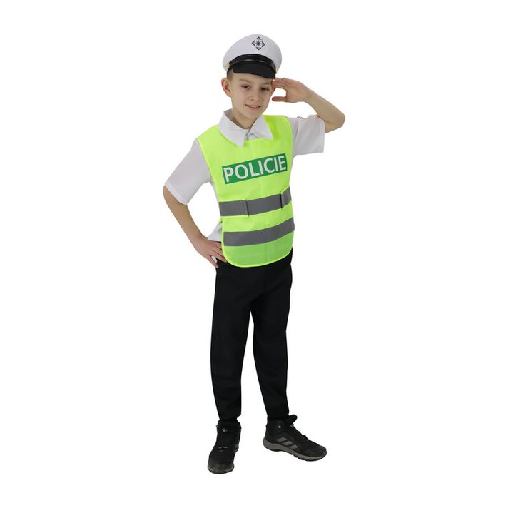 RAPPA - Gyermek közlekedési rendőr jelmez (M)