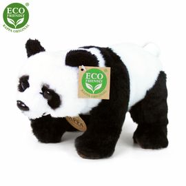 RAPPA - Plüss panda ülve vagy állva 22 cm ECO-FRIENDLY