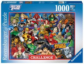 RAVENSBURGER - Challenge Puzzle: Marvel: Justice League 1000 darab