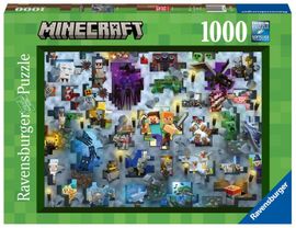 RAVENSBURGER - Challenge Puzzle: Minecraft 1000 db