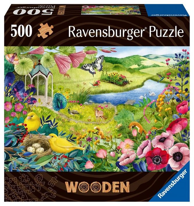 RAVENSBURGER - Fapuzzle wild garden 500 darab