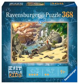 RAVENSBURGER - Exit Kids Puzzle: Kalózok 368 darabos puzzle