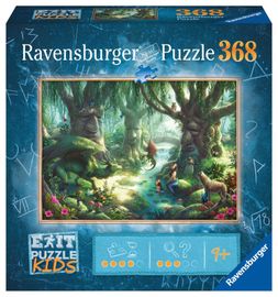 RAVENSBURGER - Exit Kids Puzzle: A varázslatos erdőben 368 darab