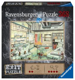 RAVENSBURGER - Exit Puzzle: Laboratóriumok 368 darabos puzzle