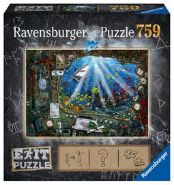 RAVENSBURGER - Exit Puzzle: Tengeralattjáró 759 darab