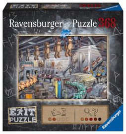 RAVENSBURGER - Exit Puzzle: A játékgyárban 368 darab