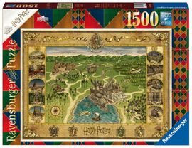 RAVENSBURGER - Harry Potter: Roxfort térkép 1500 darab