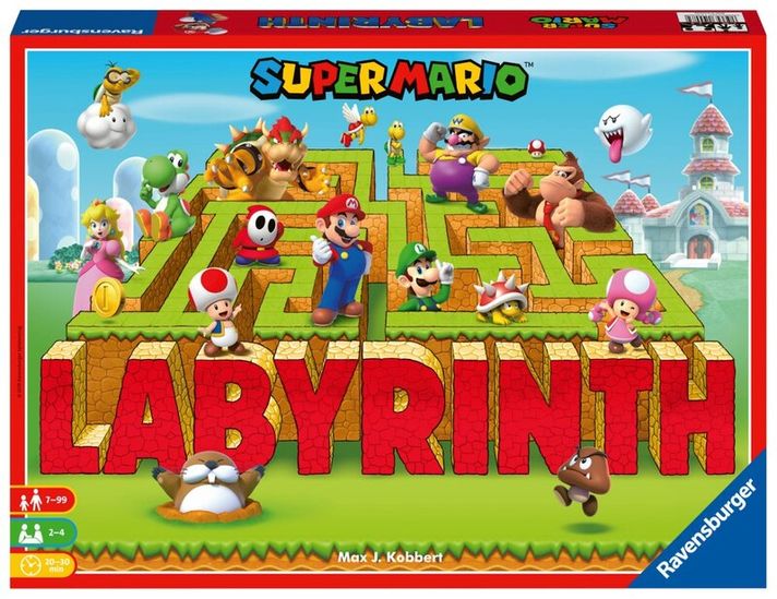 RAVENSBURGER - Super Mario labirintus