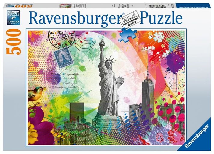 RAVENSBURGER - Képeslapok New York 500 darab
