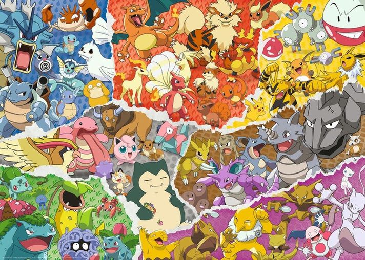 RAVENSBURGER - Pokemon 1000 darab