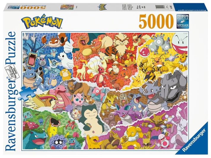RAVENSBURGER - Pokémon 5000 darab