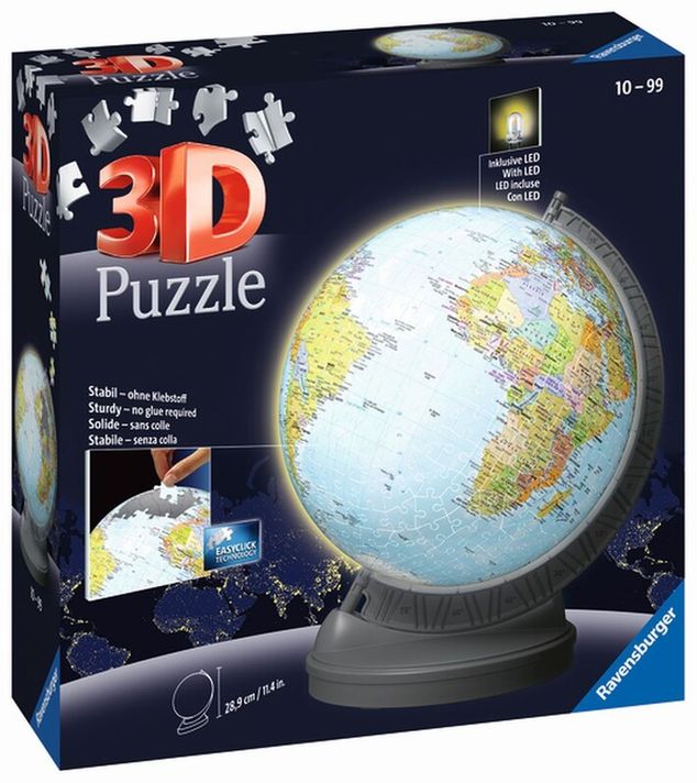 RAVENSBURGER - Puzzle-ball shining globe 540 darab