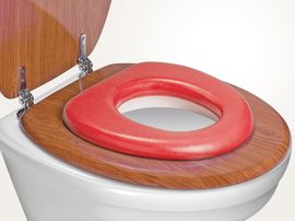 REER - WC szűkítő lágy, piros