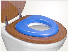 REER - WC szűkítő soft, kék