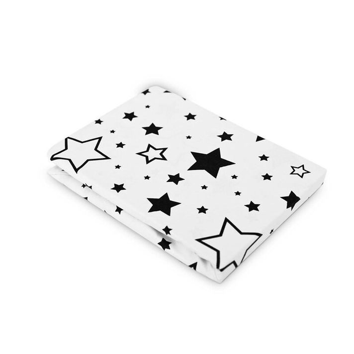 SENSILLO - Sensillo nyomtatott bölcsőlepedő 120x60 cm csillagok