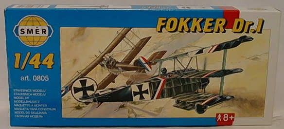 SMĚR - MODELLEK - Fokker Dr 1 1:48
