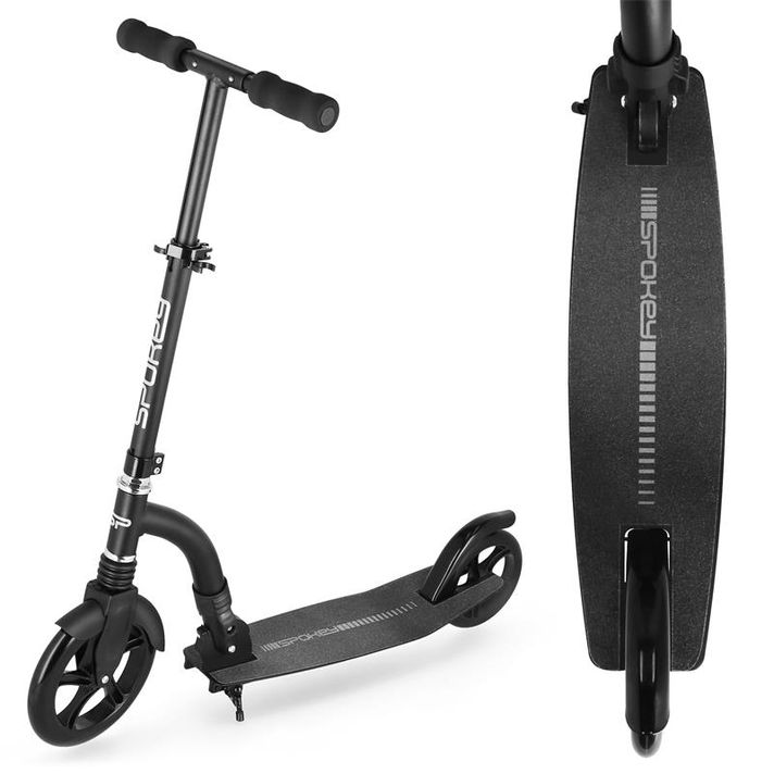 SPOKEY - AGENT Roller, kerekek 230/180 mm, fekete
