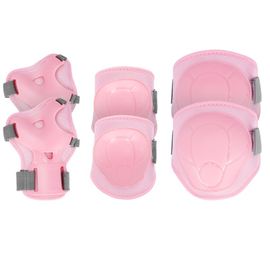 SPOKEY - BUFFER II - 3 részes gyermekvédő készlet, rózsaszín, méret M