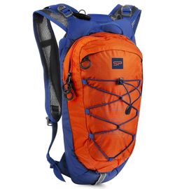 SPOKEY - DEW Kerékpáros és futó hátizsák 15 l, narancssárga-kék