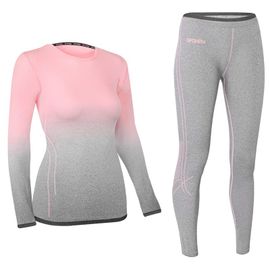 SPOKEY - FLORA Női thermo alsónadrág szett - póló és alsónadrág, rózsaszín és szürke, 5,5 oz méret. L/XL