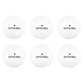 SPOKEY - LERNER-Ping pong labdák 1*, 6 db, fehér