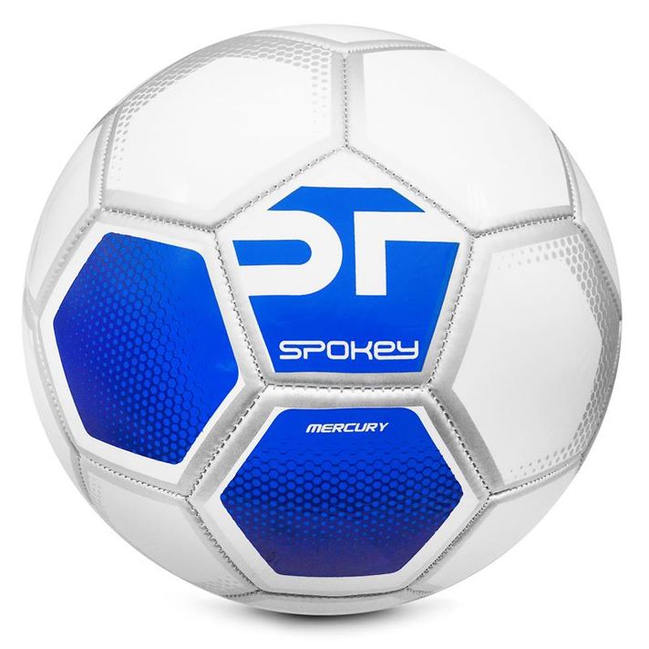 SPOKEY - MERCURY Futballlabda méret 5 fehér - kék