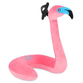 SPOKEY - SERPENTE Gyermek utazópárna flamingó alakban, telefon tartóval